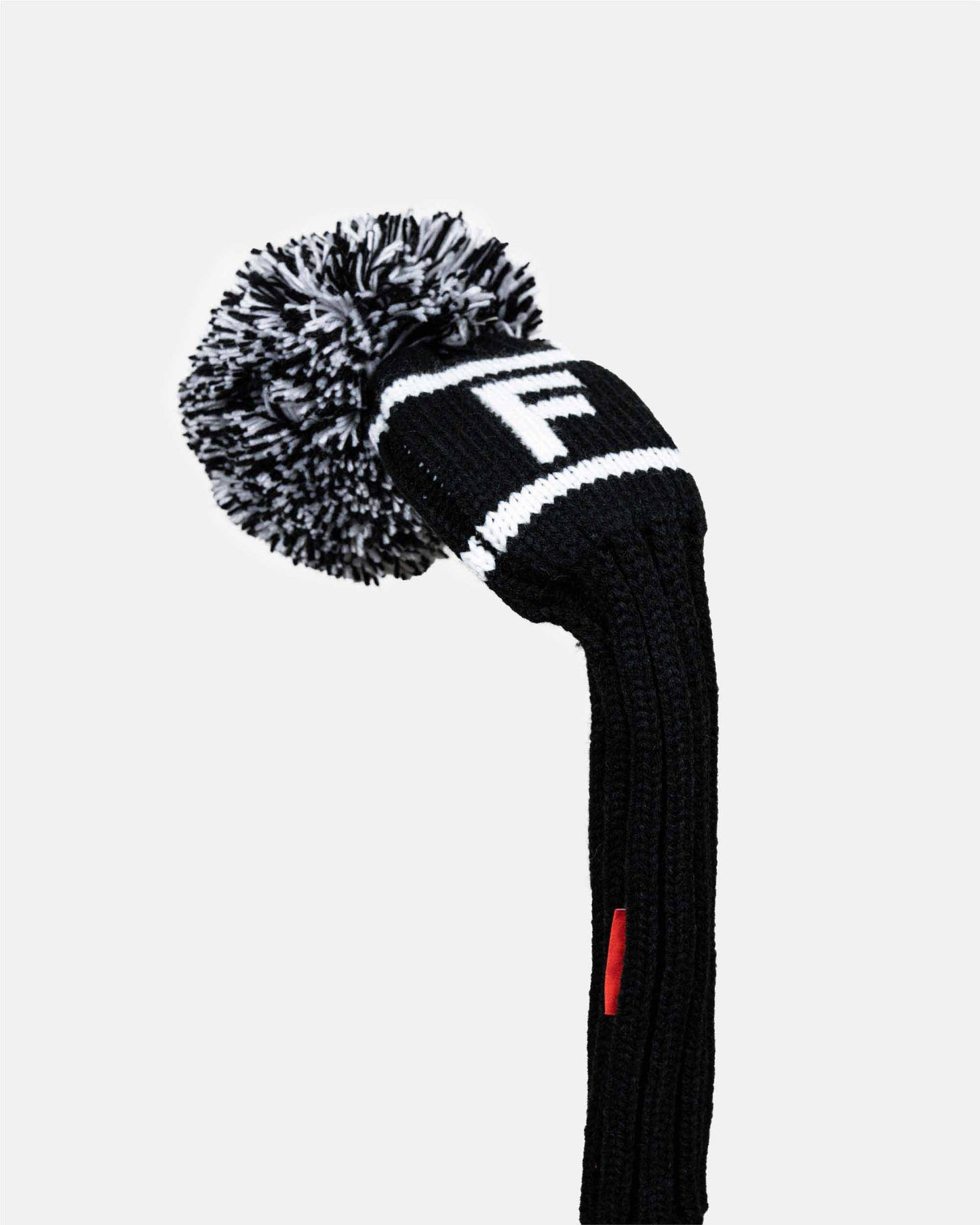 GHOST GOLF BLACK KNIT HEAD COVER